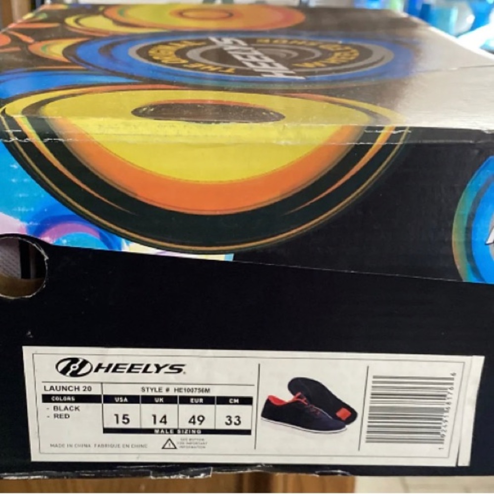 Heelys mens size 15 US shoes.